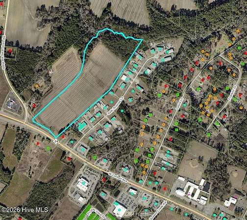 30.3 Acres of Mixed-Use Land for Sale in Swansboro, North Carolina