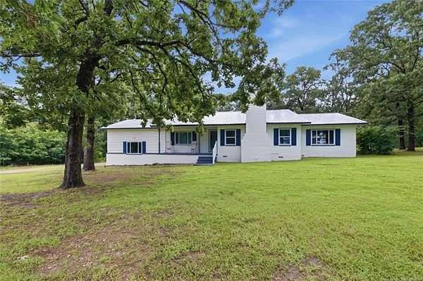 1.5 Acres of Land with Home for Sale in Locust Grove, Oklahoma