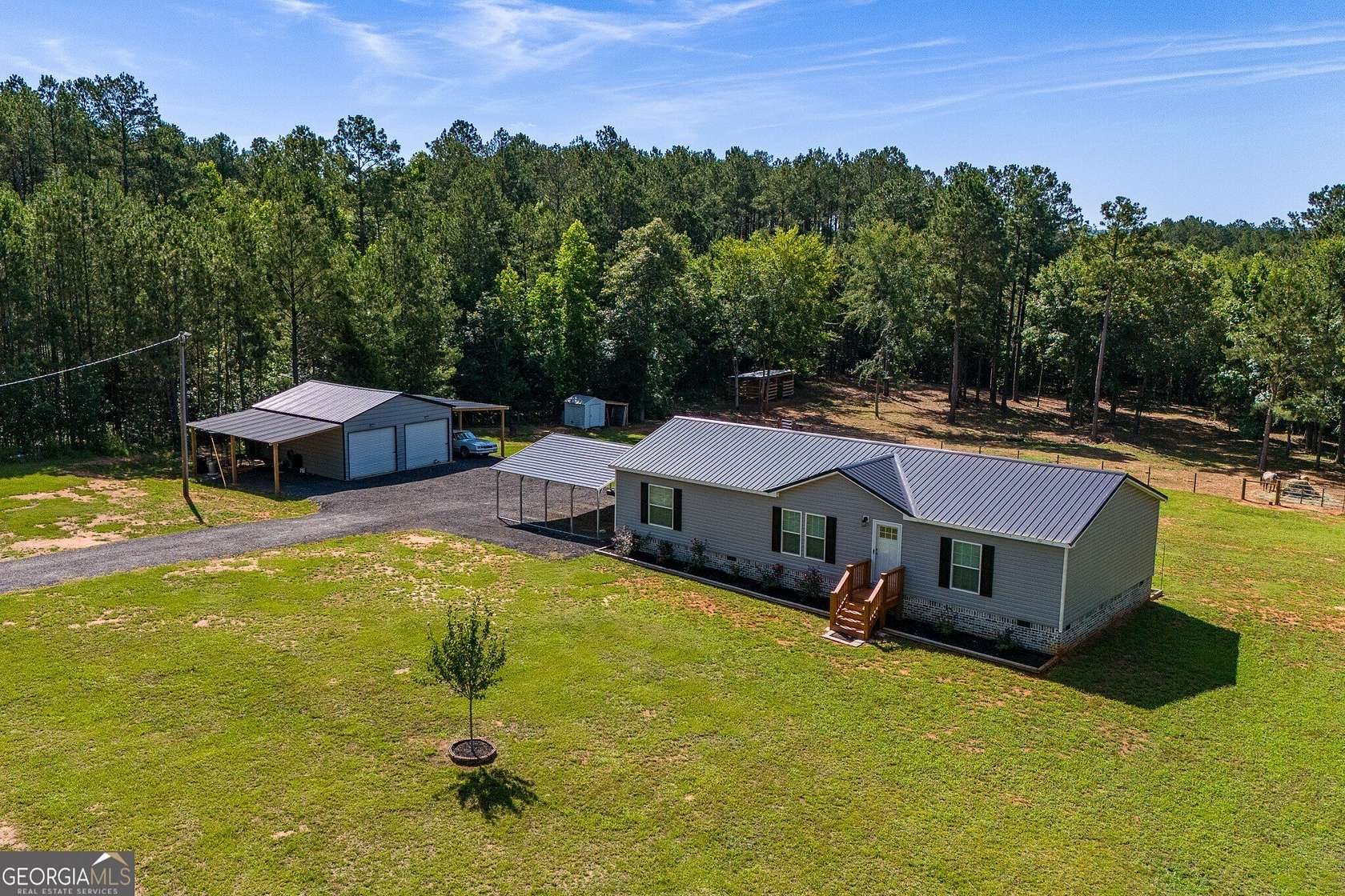 6.42 Acres of Land with Home for Sale in Madison, Georgia