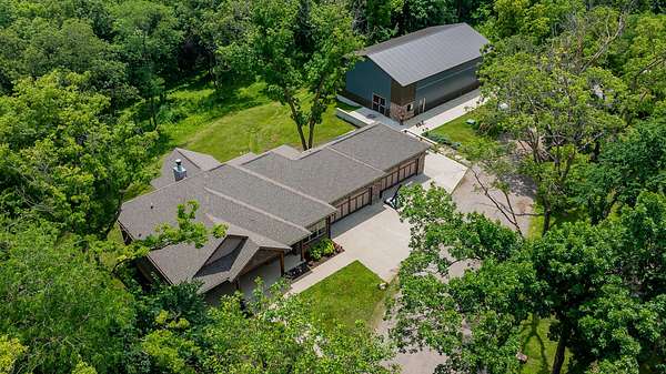 3 Acres of Land with Home for Sale in Van Meter, Iowa