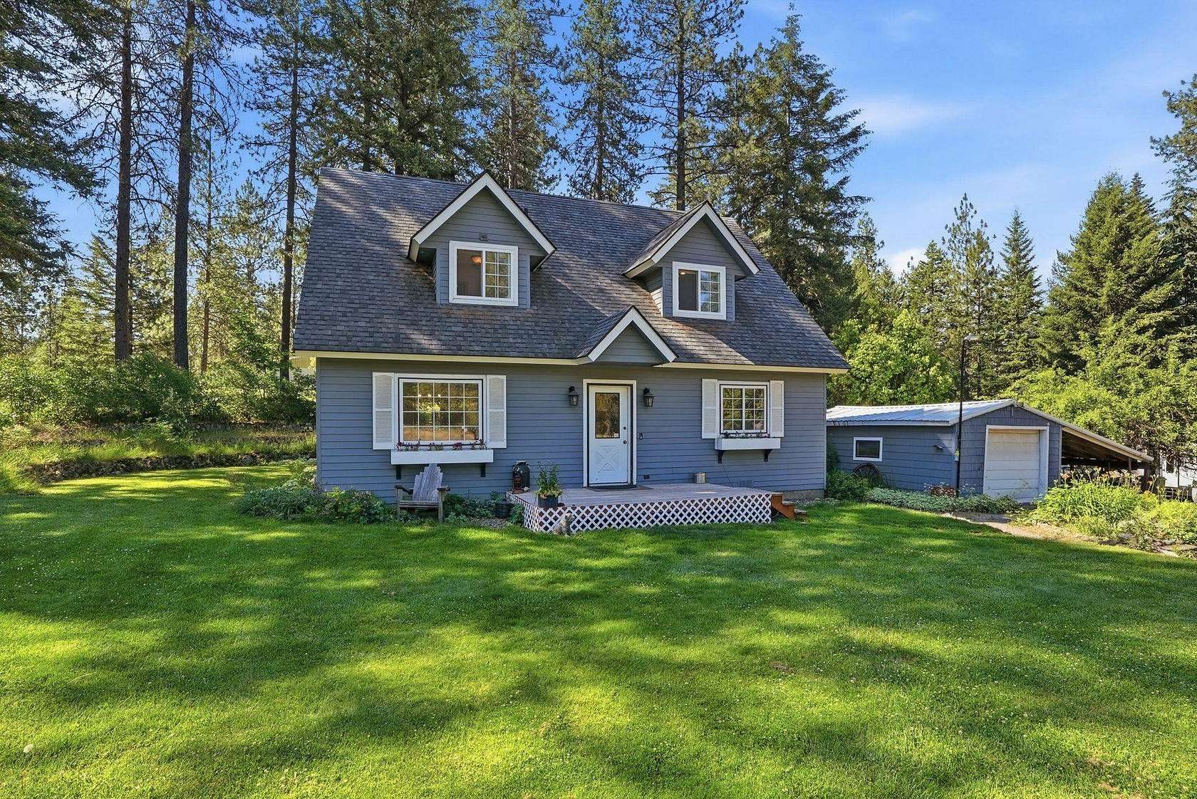 9.85 Acres of Land with Home for Sale in Chattaroy, Washington