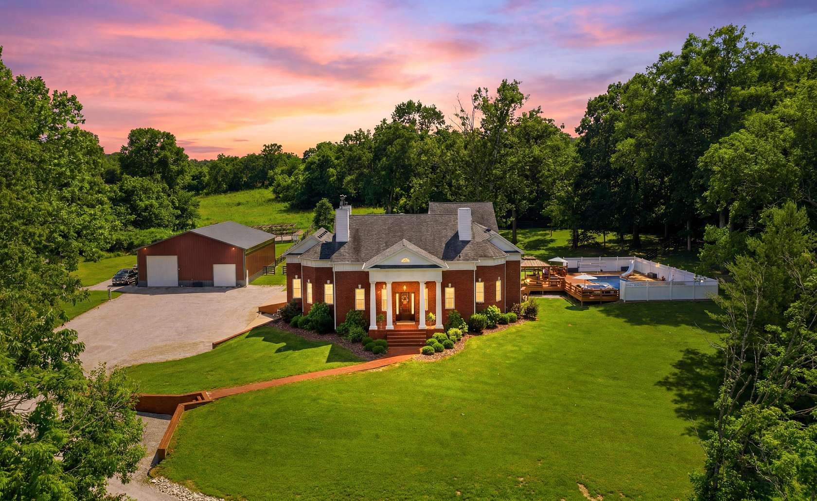 5.18 Acres of Land with Home for Sale in Frankfort, Kentucky