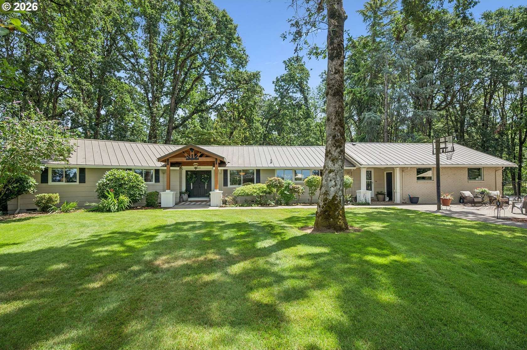 3.54 Acres of Land with Home for Sale in Canby, Oregon
