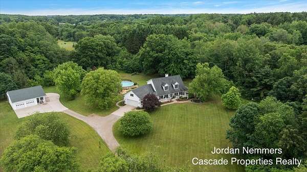 7.54 Acres of Land with Home for Sale in Sparta, Michigan