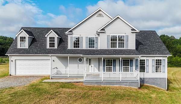 12 Acres of Land with Home for Sale in Sutherlin, Virginia