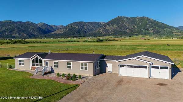 7.66 Acres of Land with Home for Sale in Thayne, Wyoming