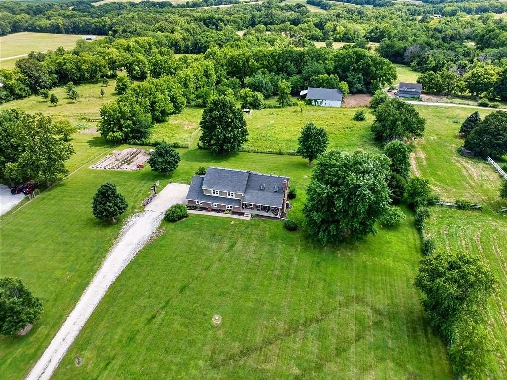 8.85 Acres of Land with Home for Sale in Kearney, Missouri