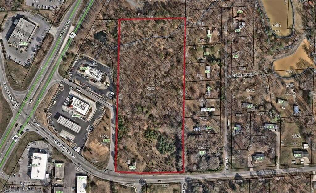 7.22 Acres of Commercial Land for Sale in Winston-Salem, North Carolina