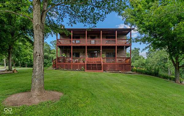 11.2 Acres of Land with Home for Sale in Brownstown, Indiana