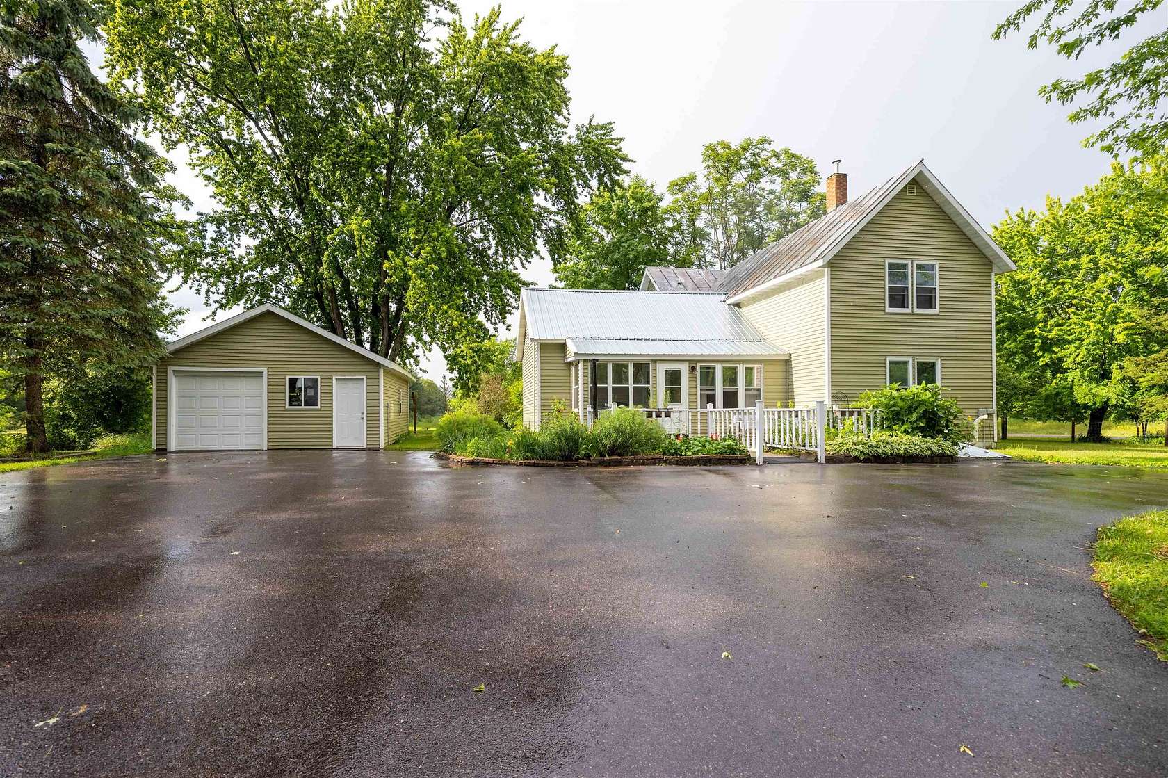 20 Acres of Agricultural Land with Home for Sale in Westfield, Wisconsin