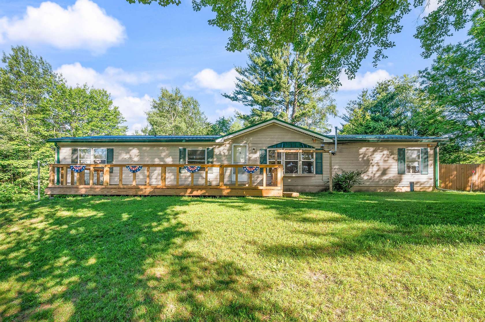 6 Acres of Land with Home for Sale in Le Roy, Michigan