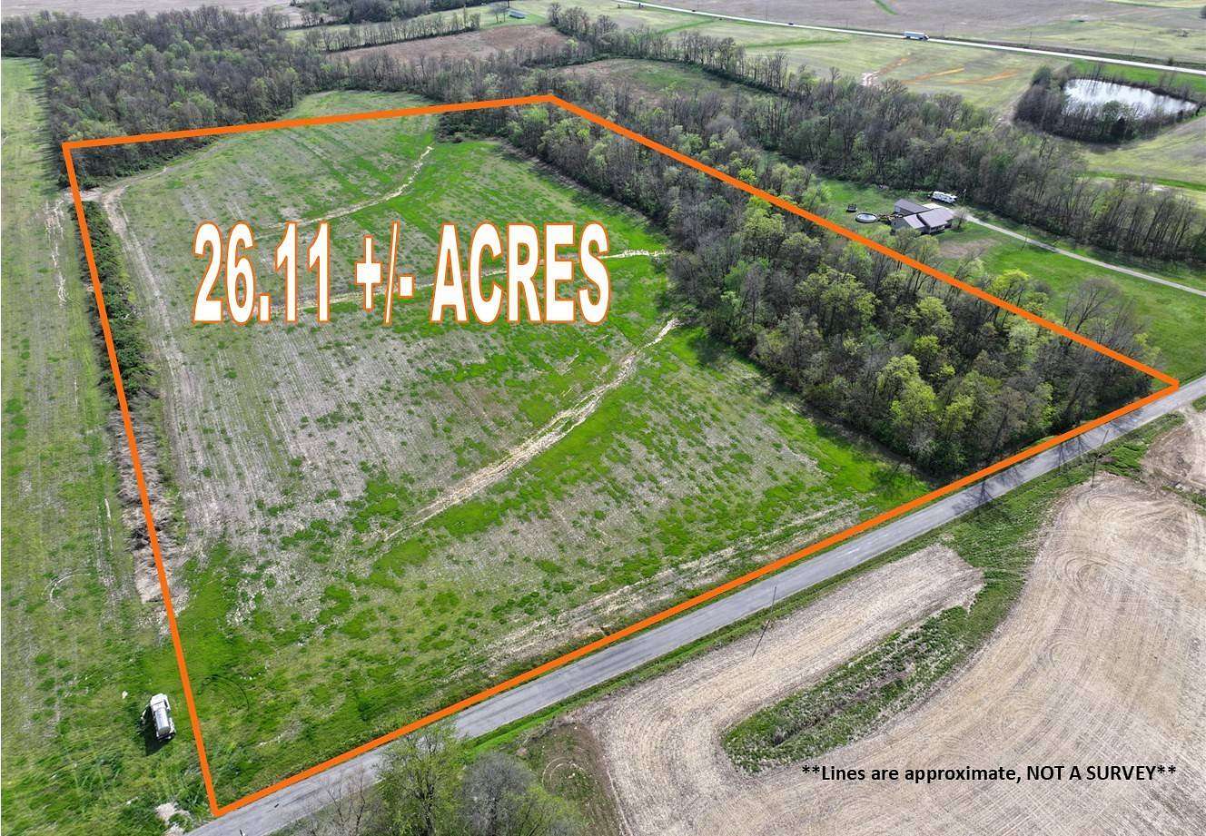 26.1 Acres of Land for Sale in Albion, Illinois