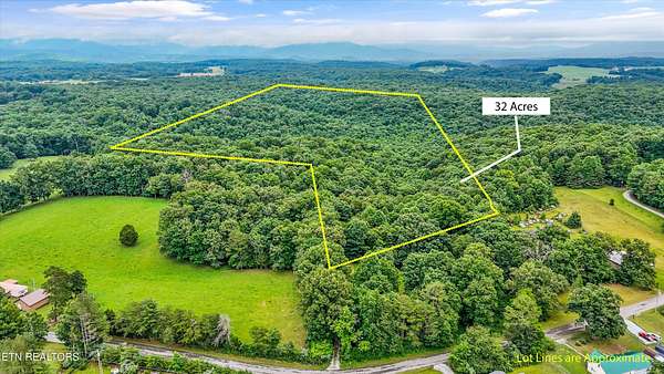 31.9 Acres of Land with Home for Sale in Lancing, Tennessee