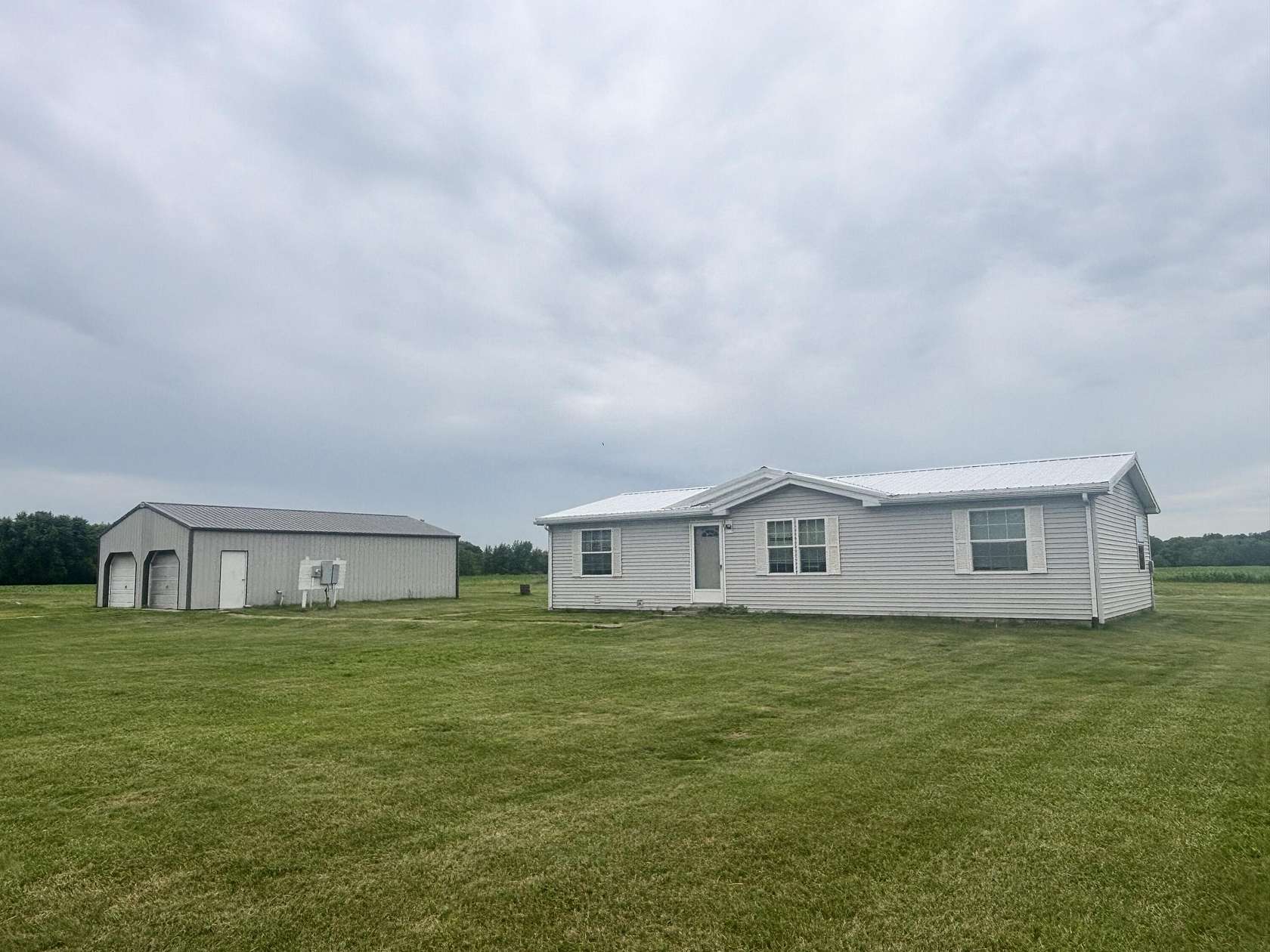 3.29 Acres of Land with Home for Sale in Monon, Indiana