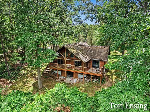 3.35 Acres of Land with Home for Sale in Gowen, Michigan