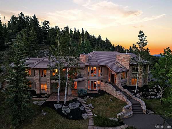 95 Acres of Land with Home for Sale in Evergreen, Colorado