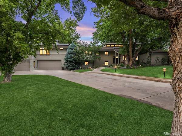 2 Acres of Land with Home for Sale in Cherry Hills Village, Colorado