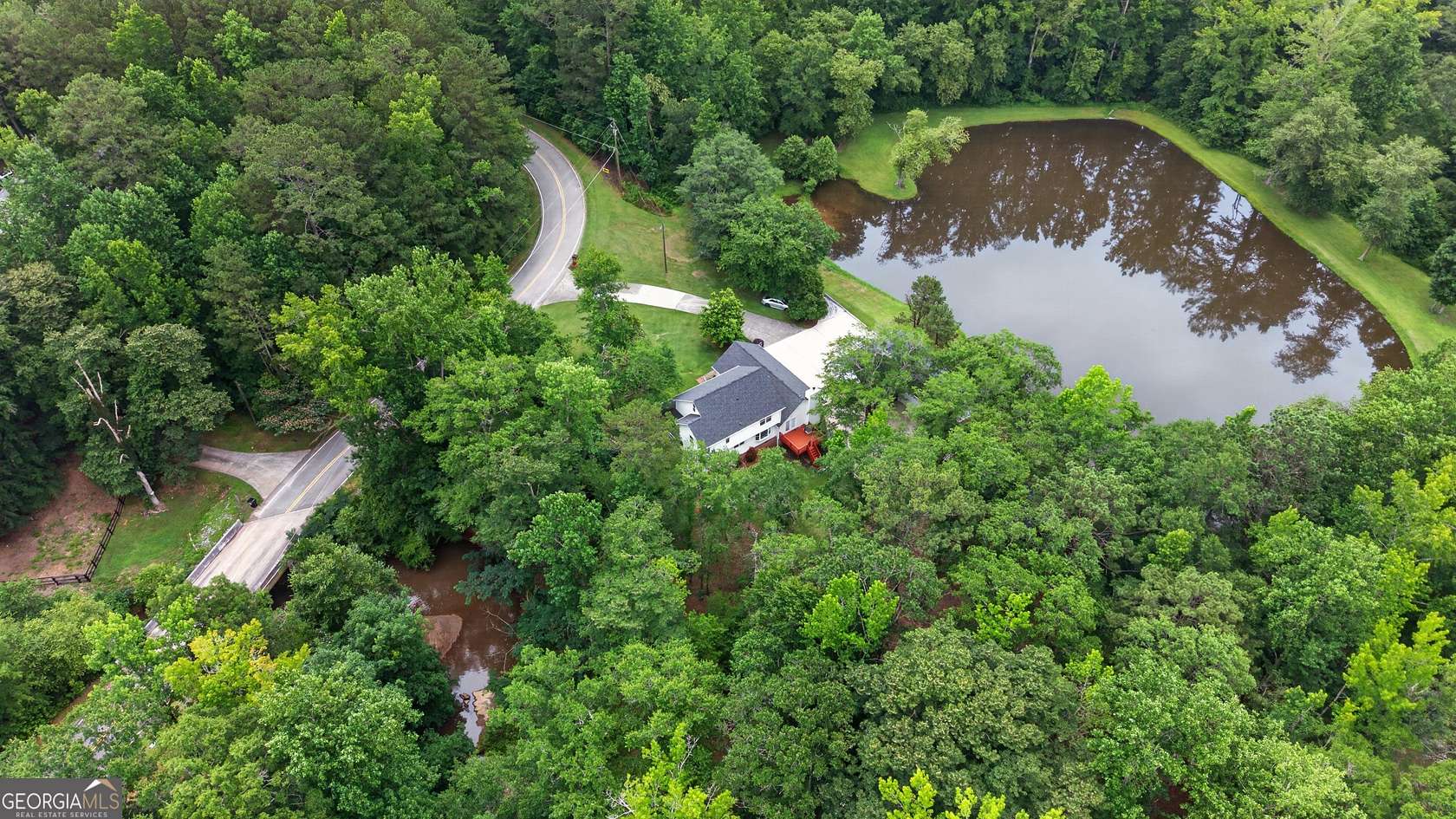 7 Acres of Land with Home for Sale in Winston, Georgia