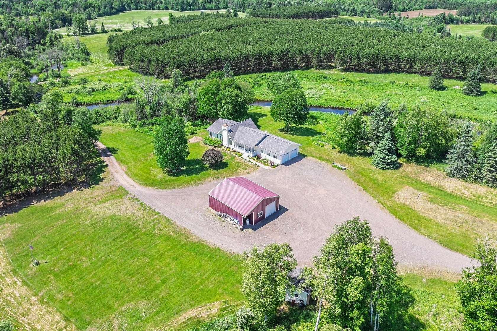 170 Acres of Land with Home for Sale in Butternut, Wisconsin