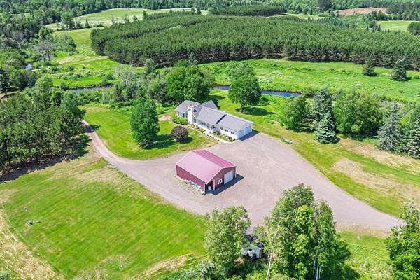 170 Acres of Land with Home for Sale in Butternut, Wisconsin