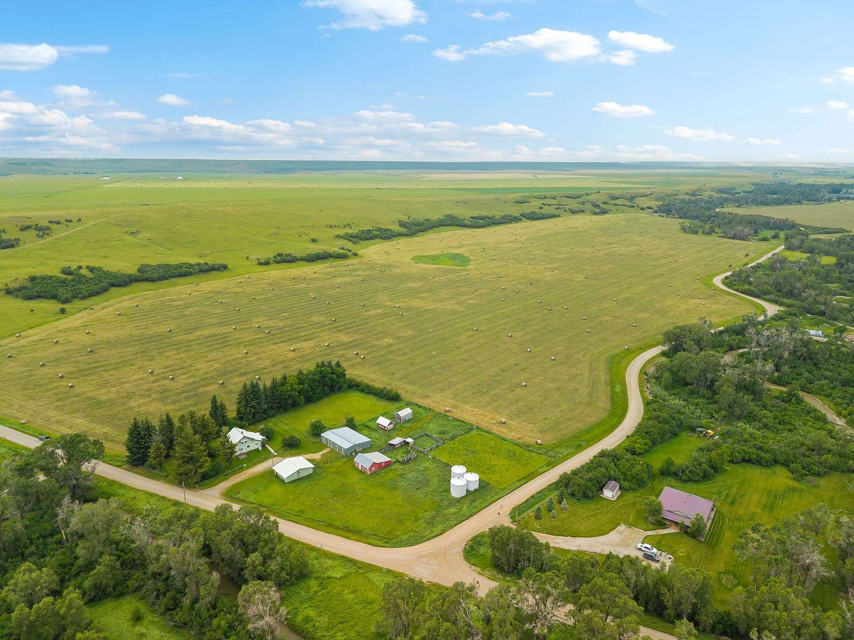 668 Acres of Land with Home for Sale in Lewistown, Montana