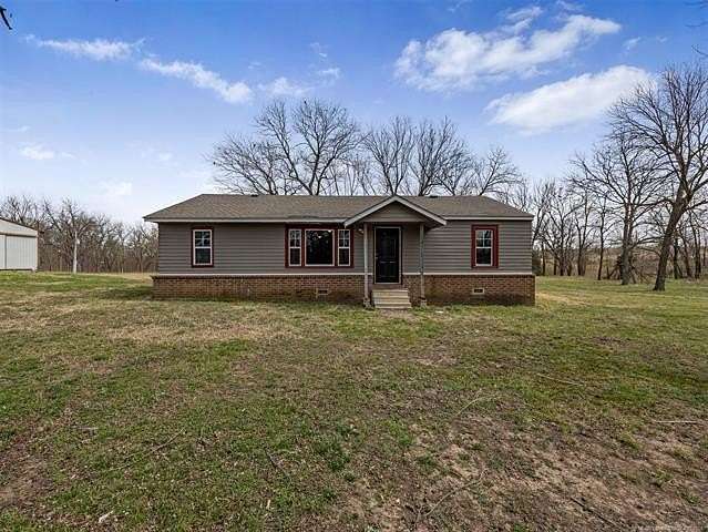 40 Acres of Agricultural Land with Home for Sale in Ramona, Oklahoma