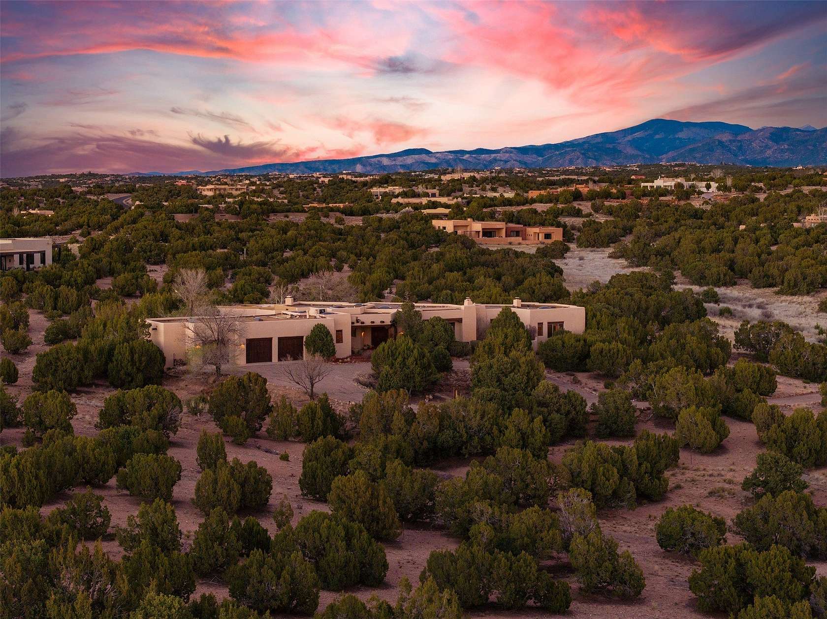 2.77 Acres of Land with Home for Sale in Santa Fe, New Mexico