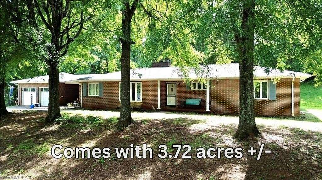 3.72 Acres of Land with Home for Sale in Elkin, North Carolina