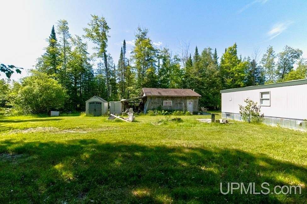 15 Acres of Land with Home for Sale in Menominee, Michigan