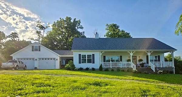 22.5 Acres of Recreational Land with Home for Sale in Lancaster, Kentucky