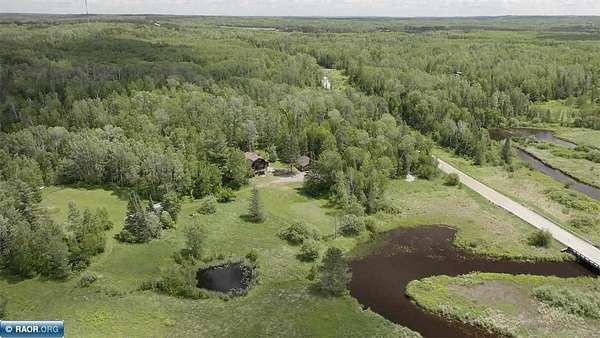 40 Acres of Land with Home for Sale in Angora, Minnesota