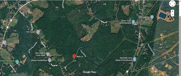 97 Acres of Recreational & Residential Land for Sale in North Berwick, Maine
