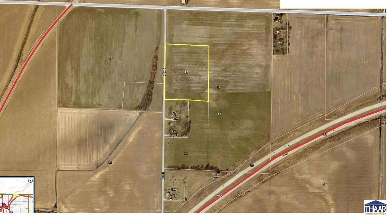 8.3 Acres of Agricultural Land for Sale in Elnora, Indiana