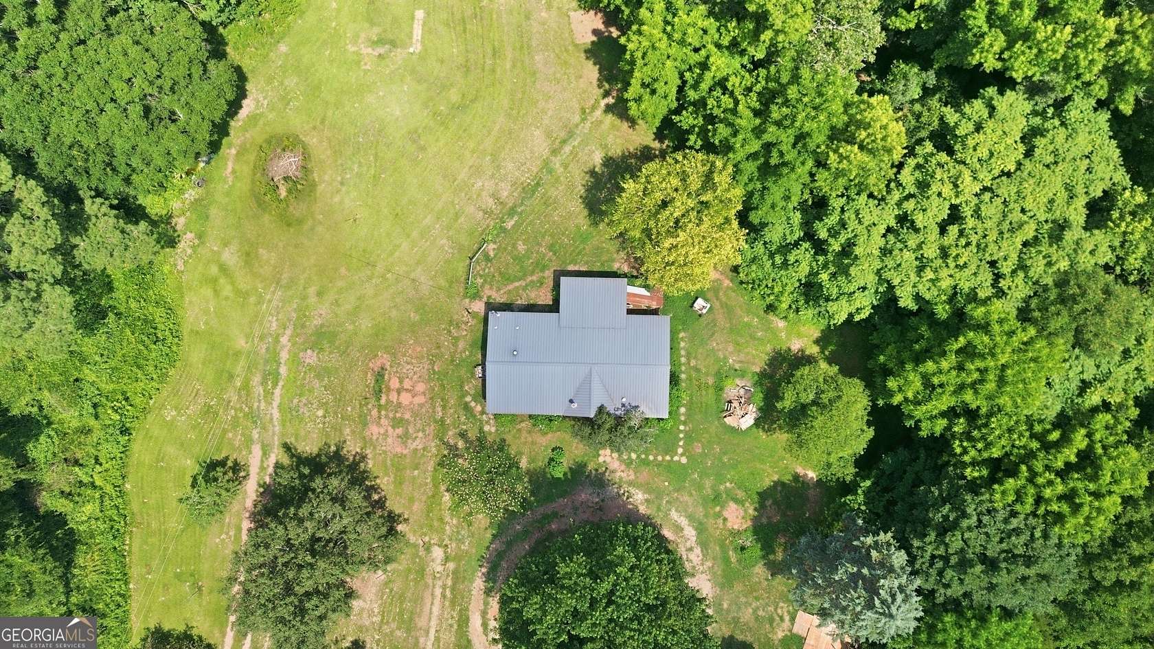 5.13 Acres of Land with Home for Sale in Martin, Georgia