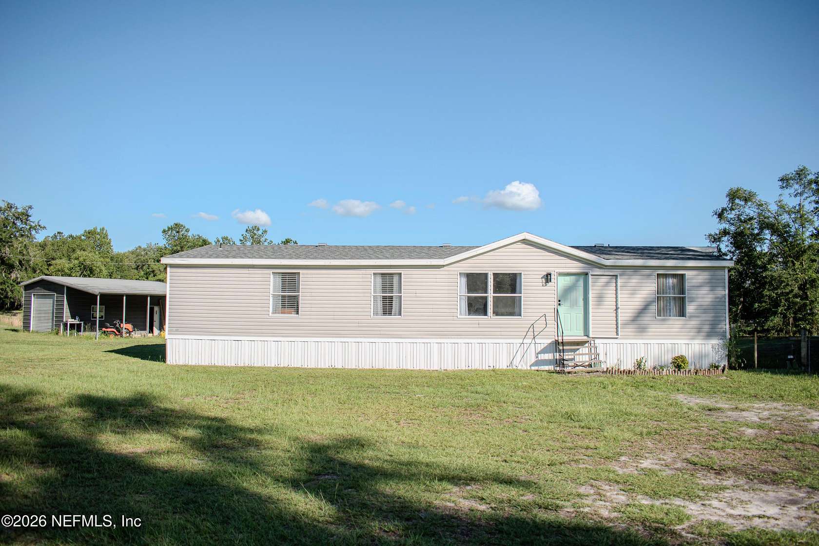 2 Acres of Land with Home for Sale in Lake Butler, Florida