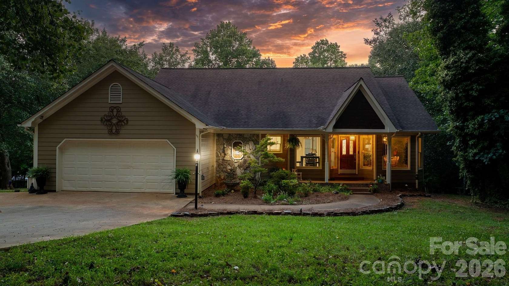 4.83 Acres of Land with Home for Sale in Maiden, North Carolina