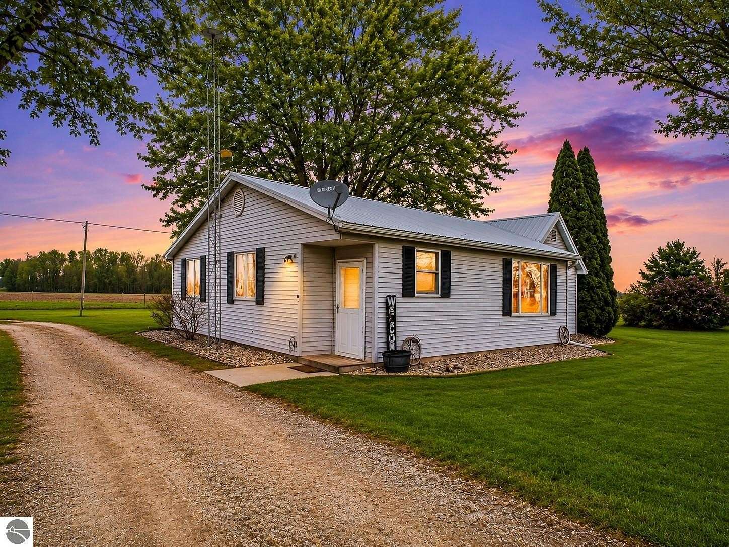 2 Acres of Land with Home for Sale in Ithaca, Michigan