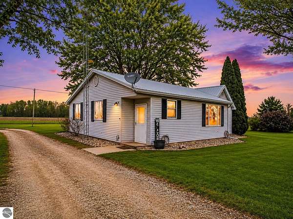 2 Acres of Land with Home for Sale in Ithaca, Michigan