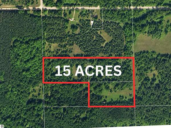 15 Acres of Recreational & Residential Land for Sale in Buckley, Michigan