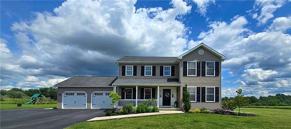 8 Acres of Land with Home for Sale in Horseheads, New York