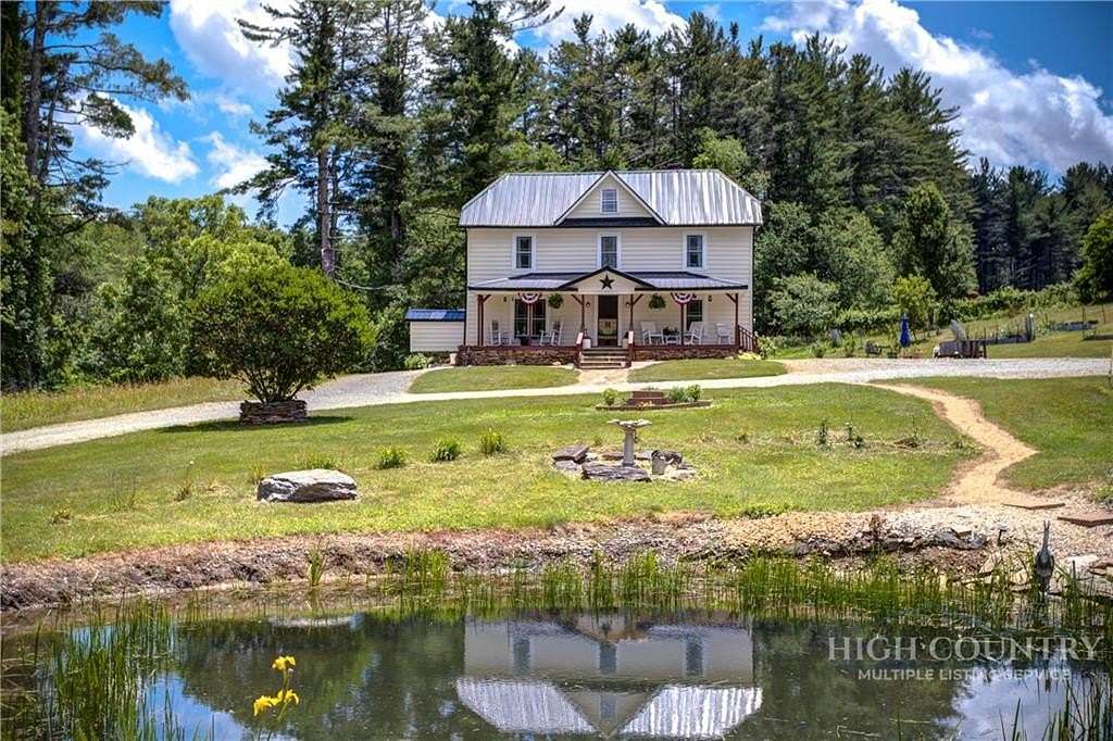 2 Acres of Land with Home for Sale in Glade Valley, North Carolina