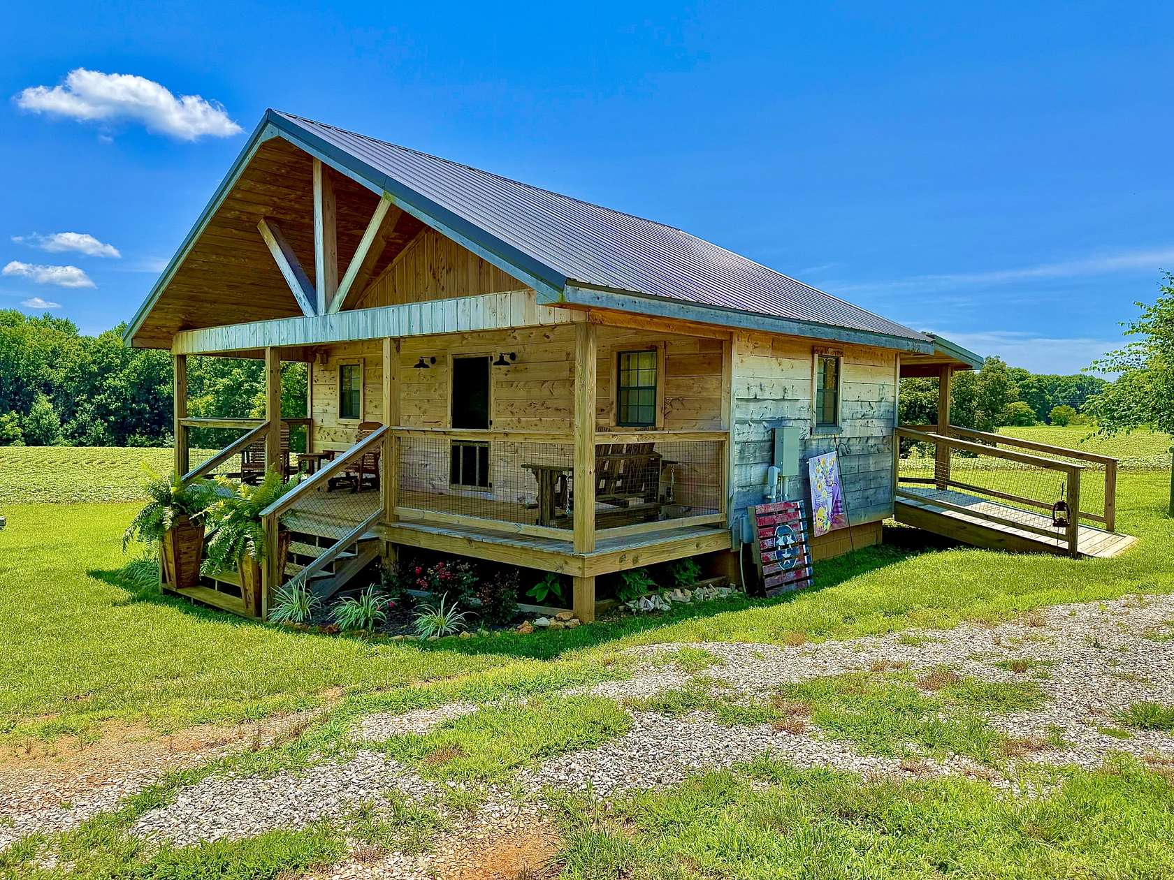 25.8 Acres of Land with Home for Sale in Leoma, Tennessee