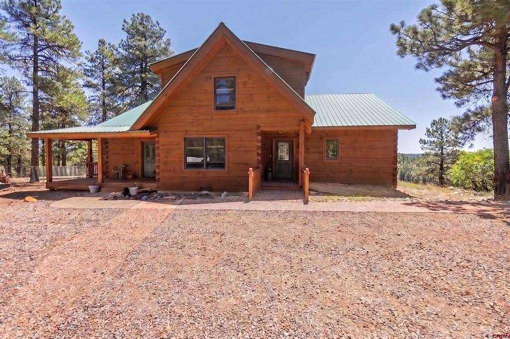 35 Acres of Recreational Land with Home for Sale in Pagosa Springs, Colorado