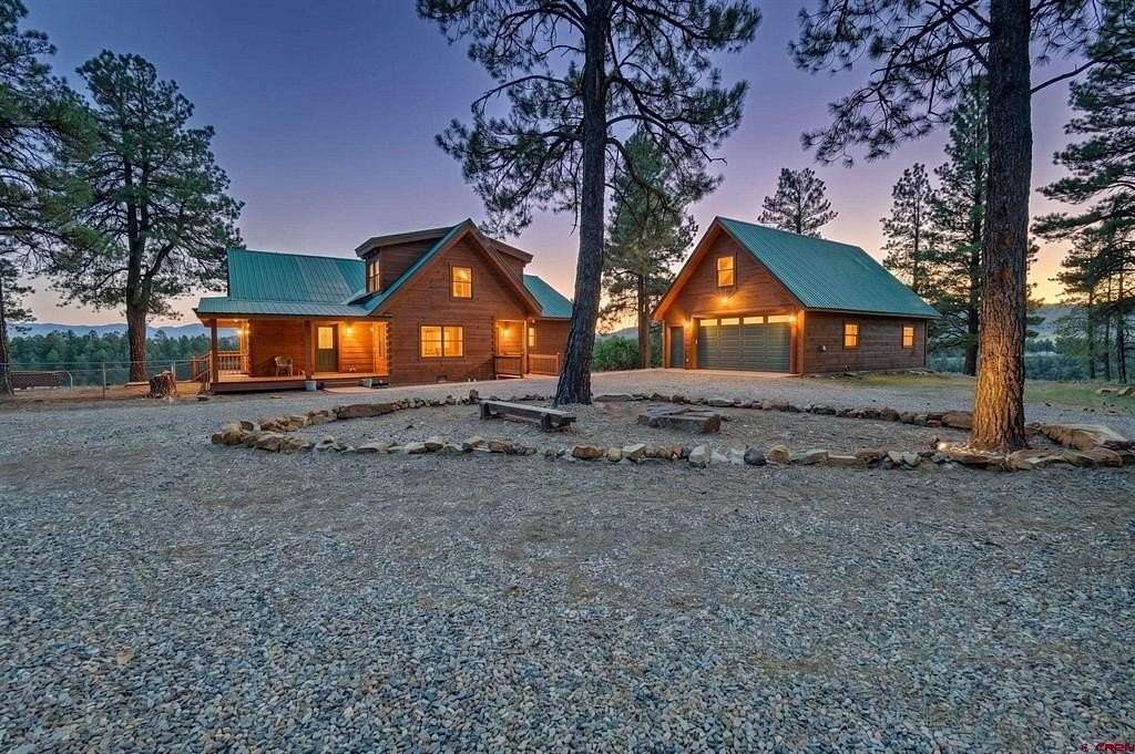 35 Acres of Land with Home for Sale in Pagosa Springs, Colorado