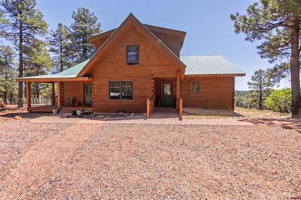 35 Acres of Recreational Land with Home for Sale in Pagosa Springs, Colorado