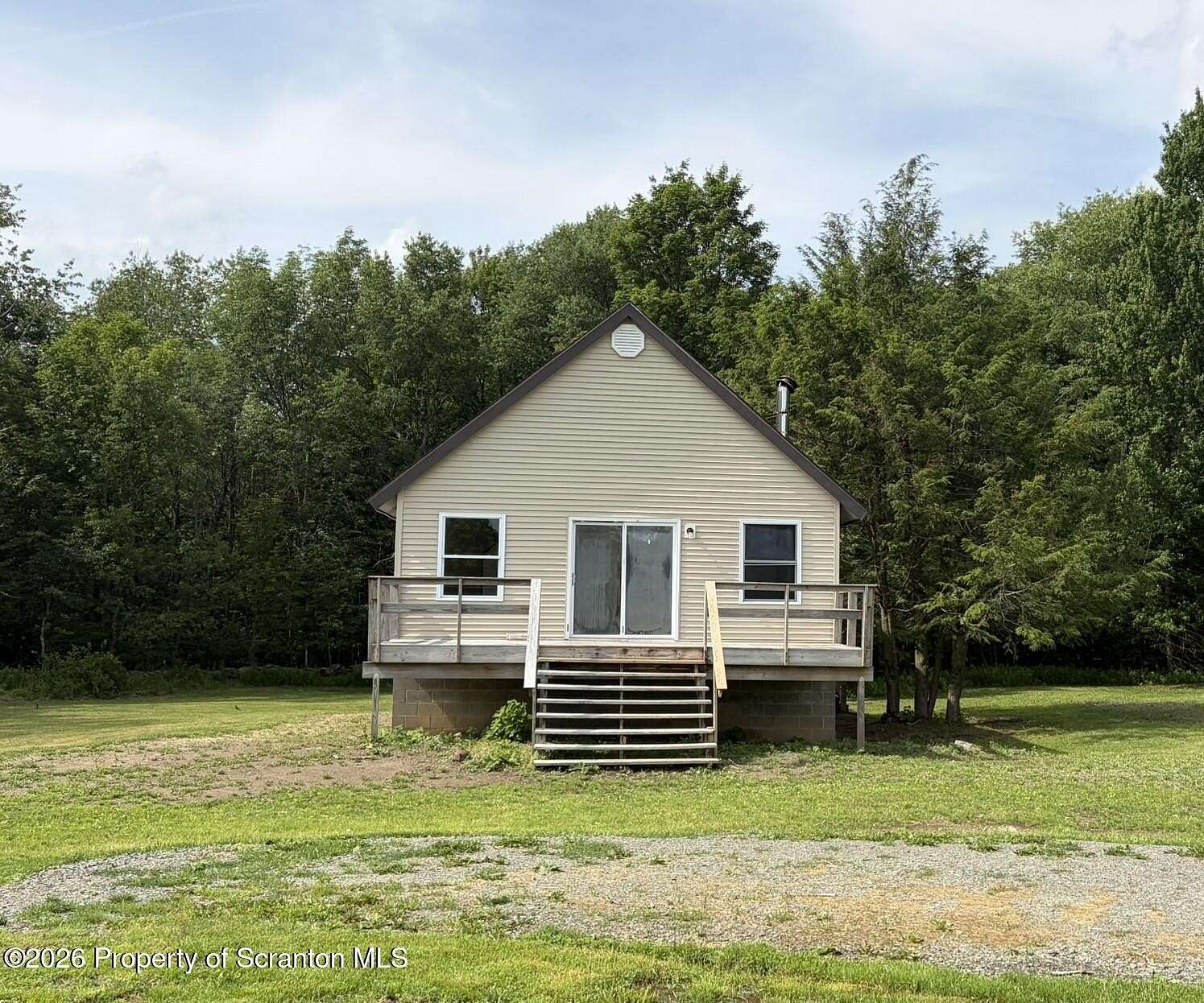 14.1 Acres of Land with Home for Sale in Thompson, Pennsylvania