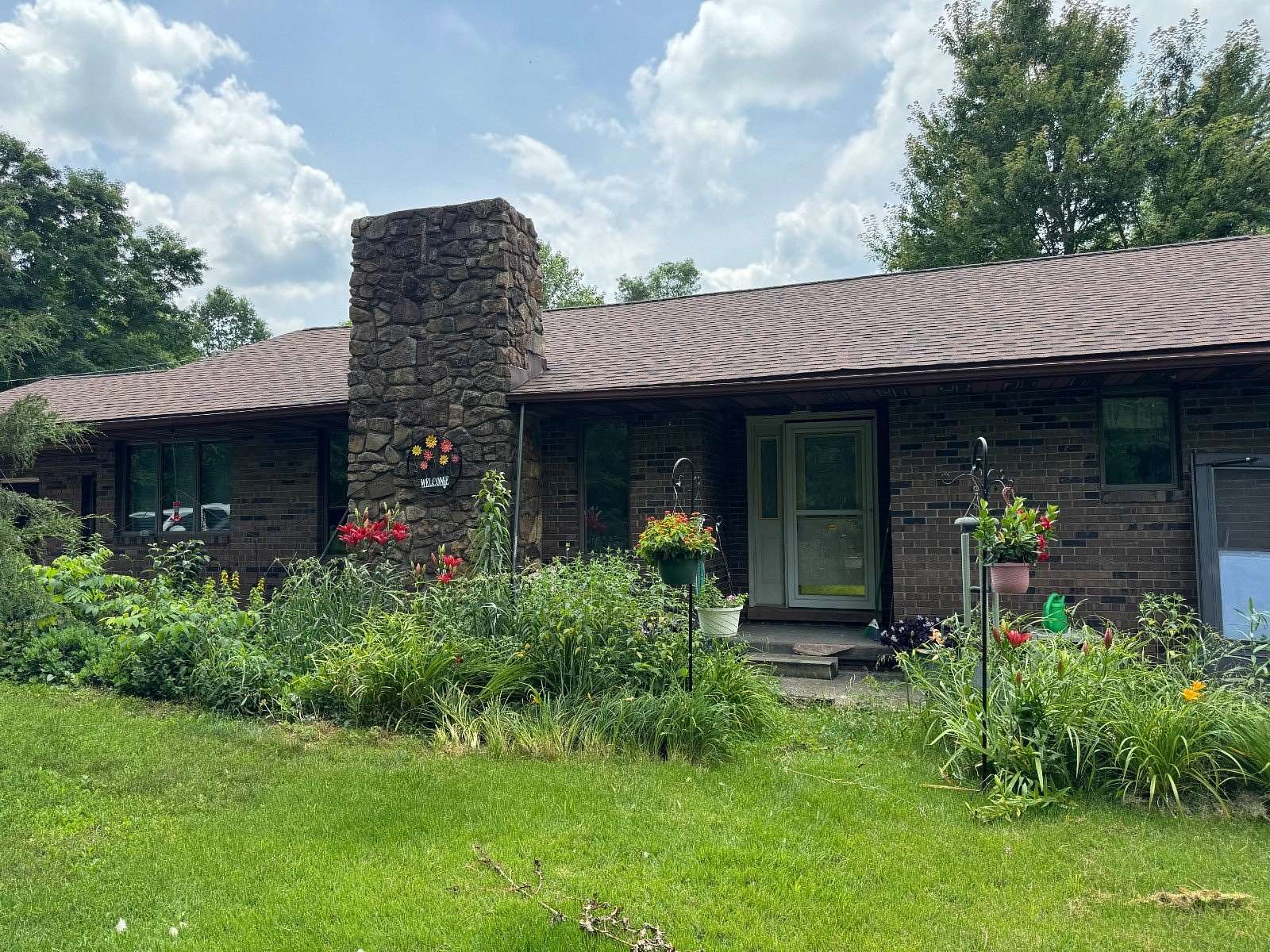 6 Acres of Land with Home for Sale in Branchville, Indiana