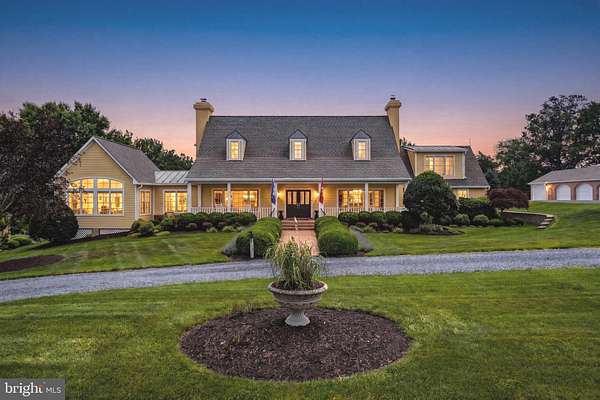 57 Acres of Land with Home for Sale in Marshall, Virginia