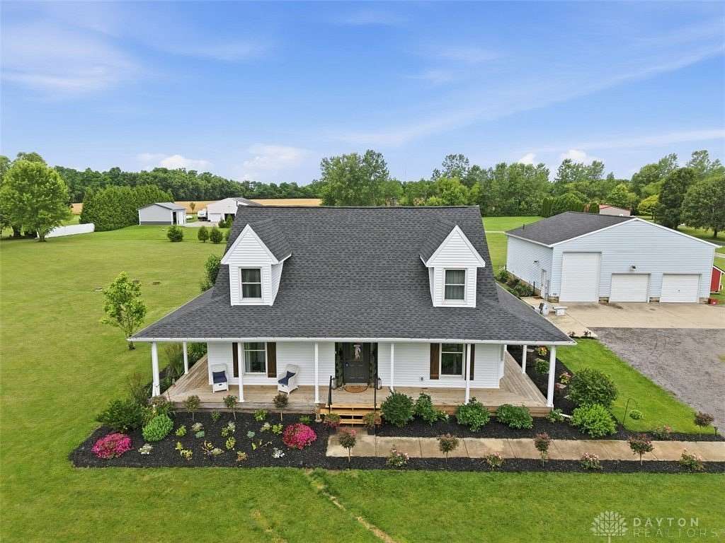 2.66 Acres of Land with Home for Sale in West Alexandria, Ohio