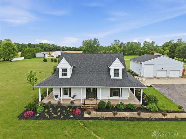 2.66 Acres of Land with Home for Sale in West Alexandria, Ohio